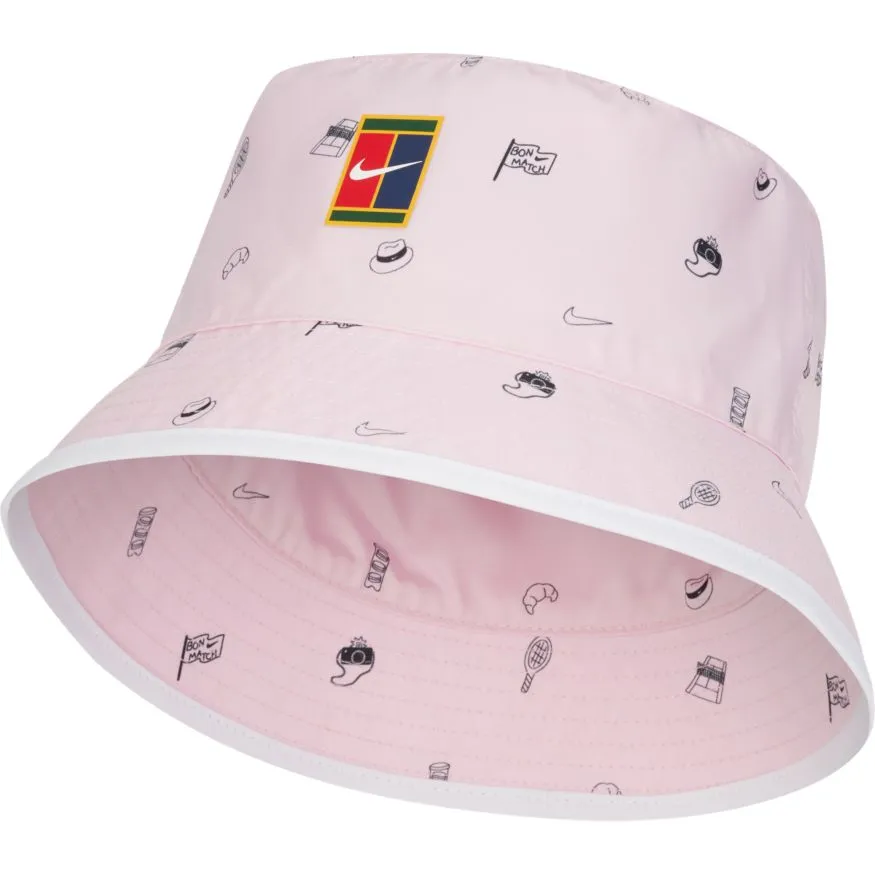 Nike Bucket Roland Garros AOP - pink foam
