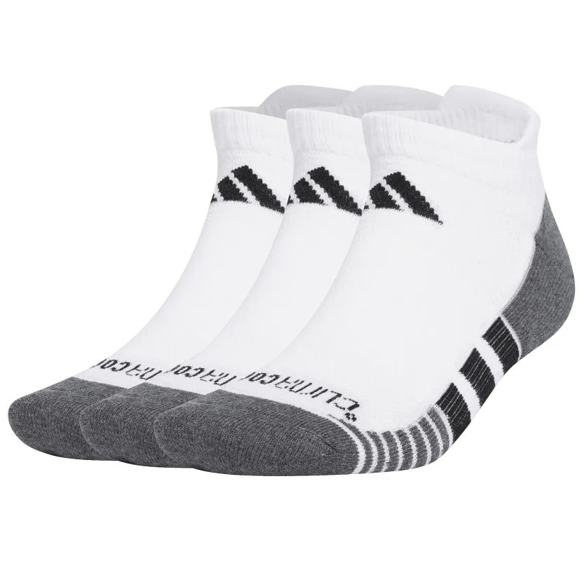 Socks Adidas Performance Climacool Cushioned Low 3P - white/black - Multicolor
