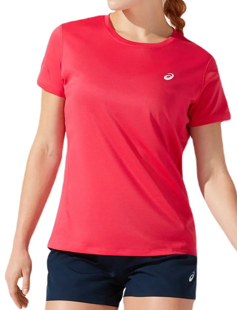 Asics Core Short Sleeve Top - pixel pink