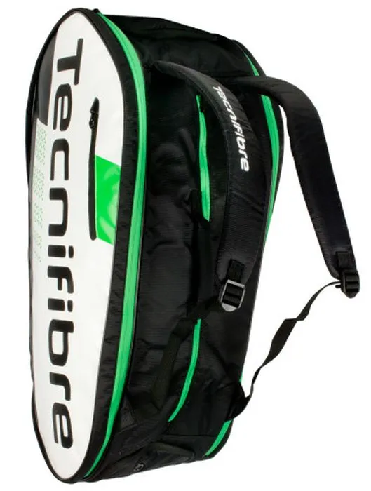 tecnifibre-squash-green-12r-white-black-green-2 Tecnifibre Squash Green 12R - white/black/green