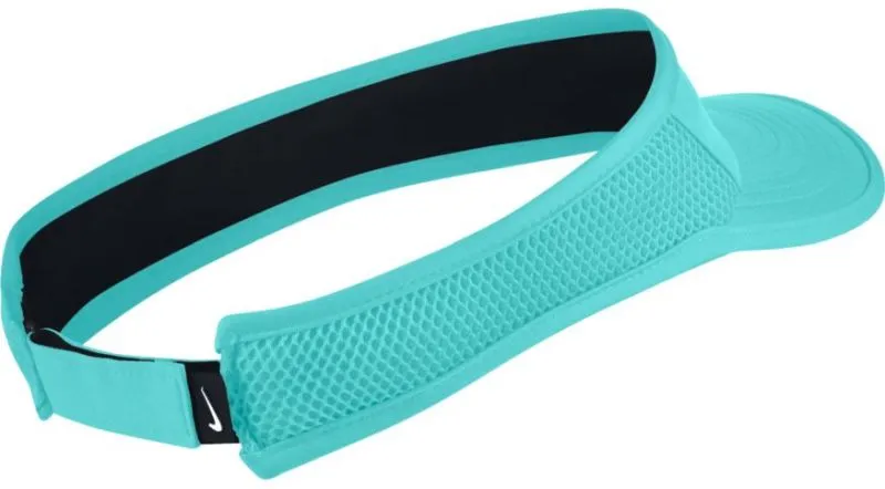 Nike Aerobill Feather Light Visor - aqua light/white