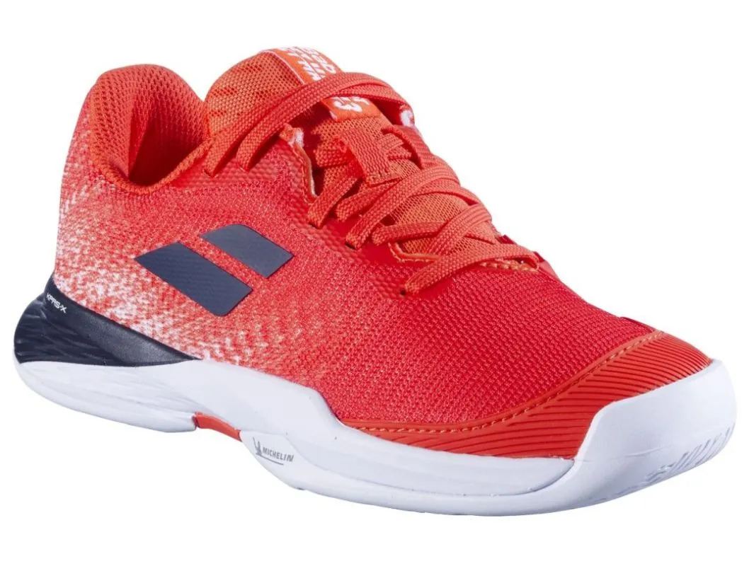 machjr2 Babolat Jet Mach 3 Junior All Court - strike red/white