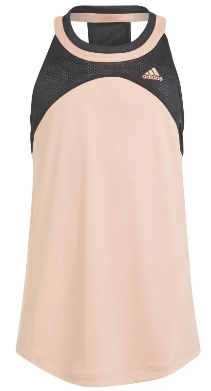 Adidas Girls Club Tennis Tank - ambient blush/black