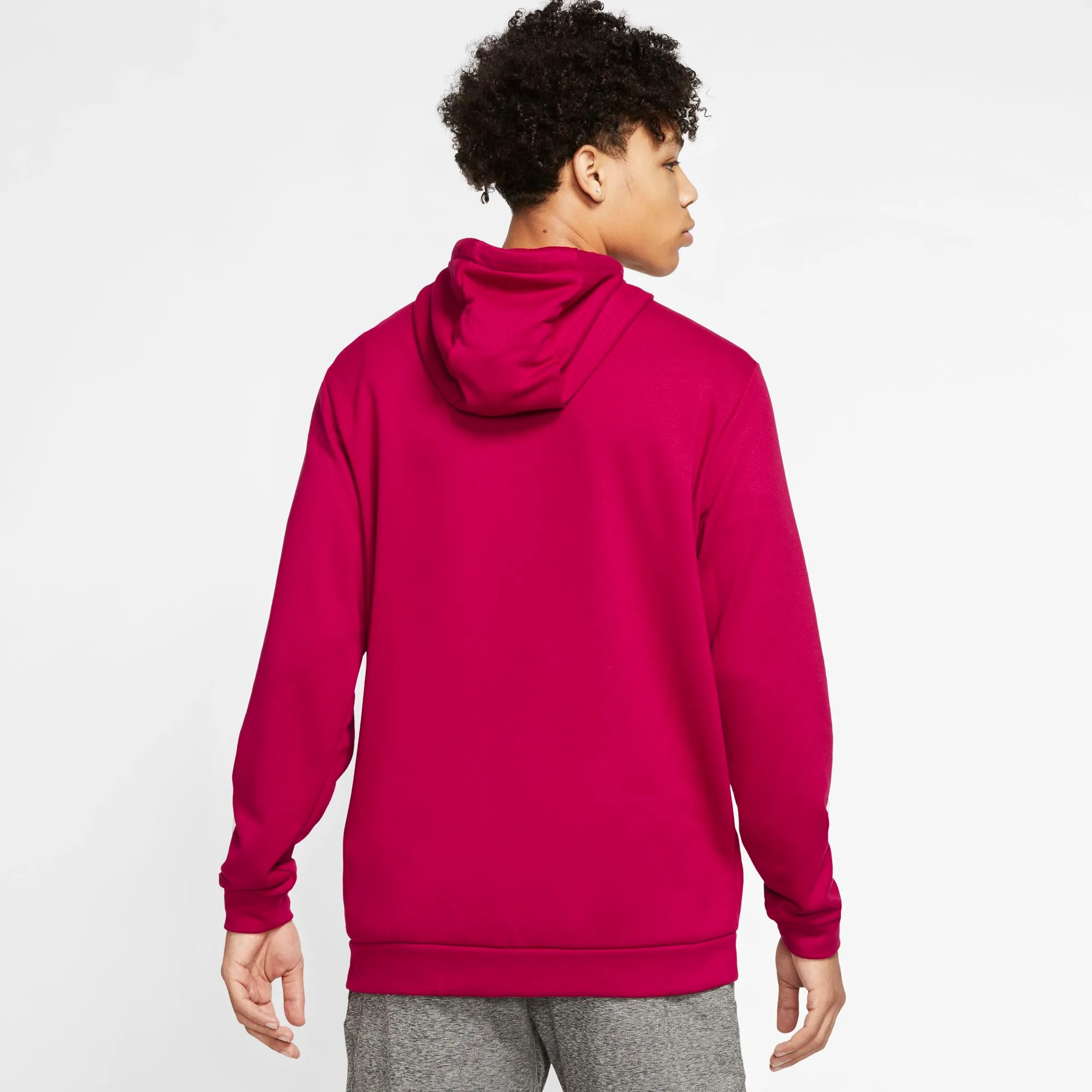 Nike Dry Hoodie FZ Fleece - noble red/black