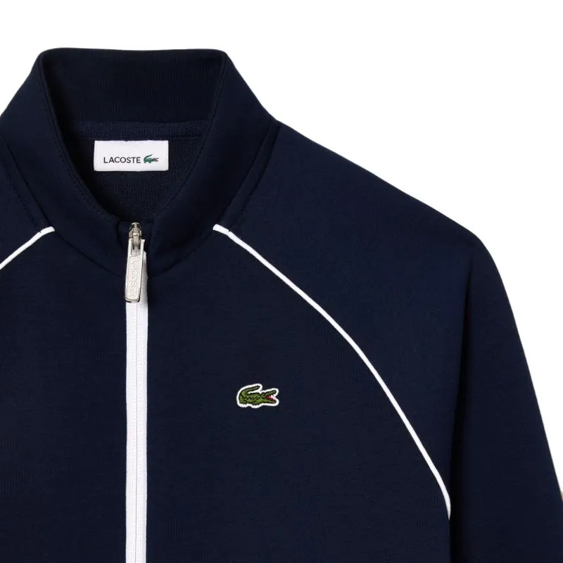 Lacoste Kids' Zip-Up Sweatshirt - navy blue