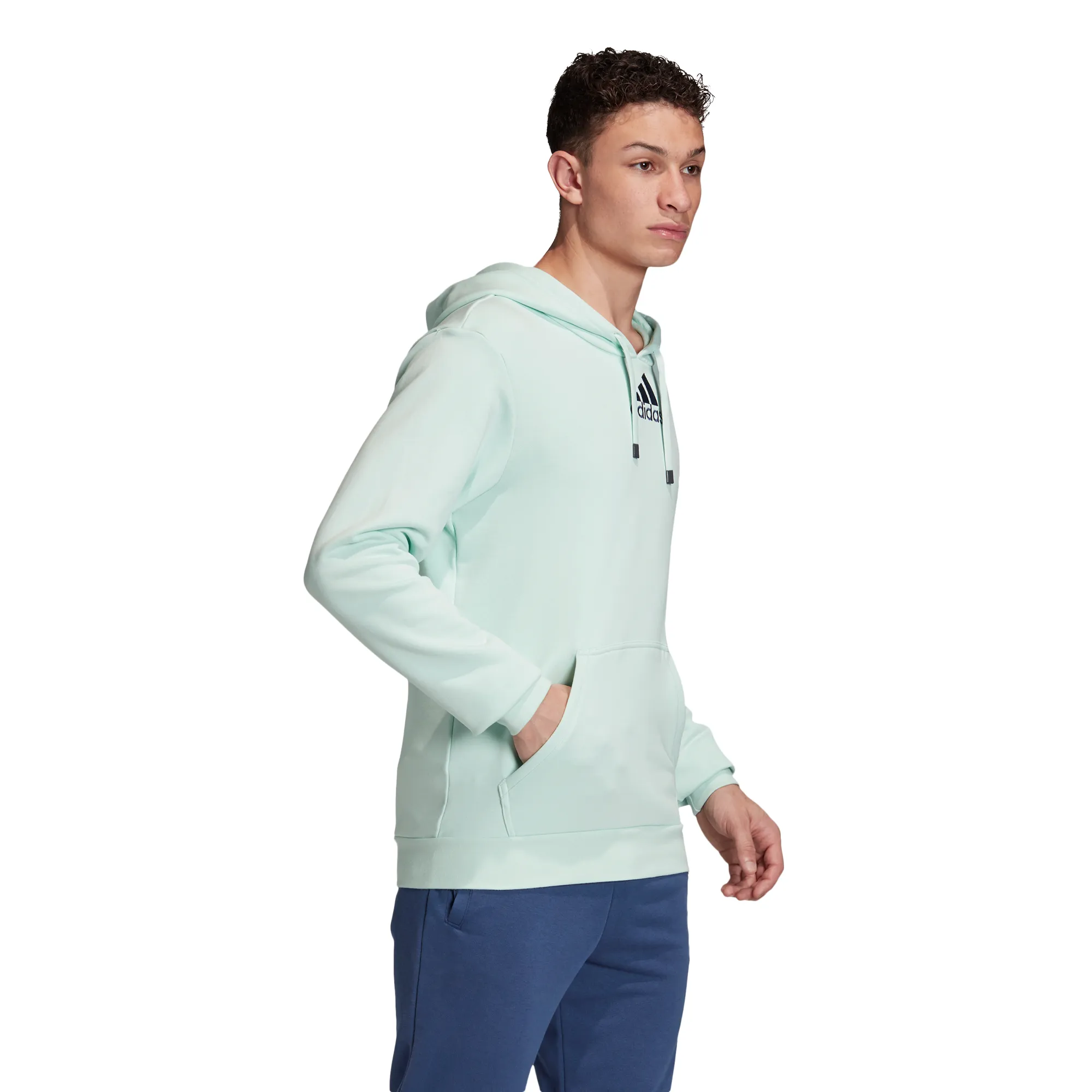 Adidas Category Graphic Hoodie - dash green/tech indigo