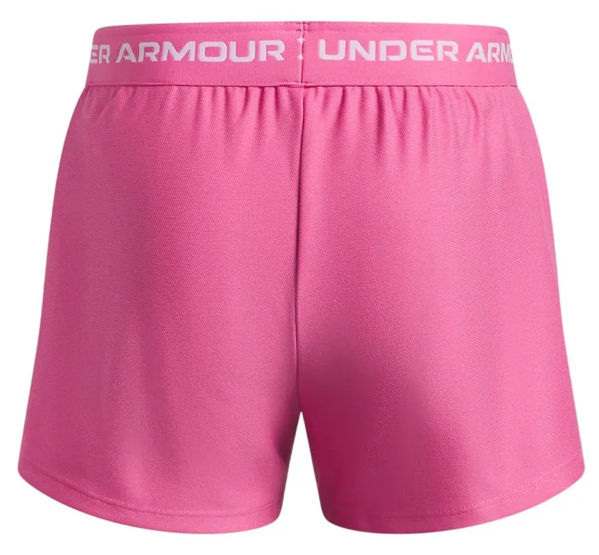 Under Armour Girls Tech Play Up 2-in-1 - pink frenzy/white