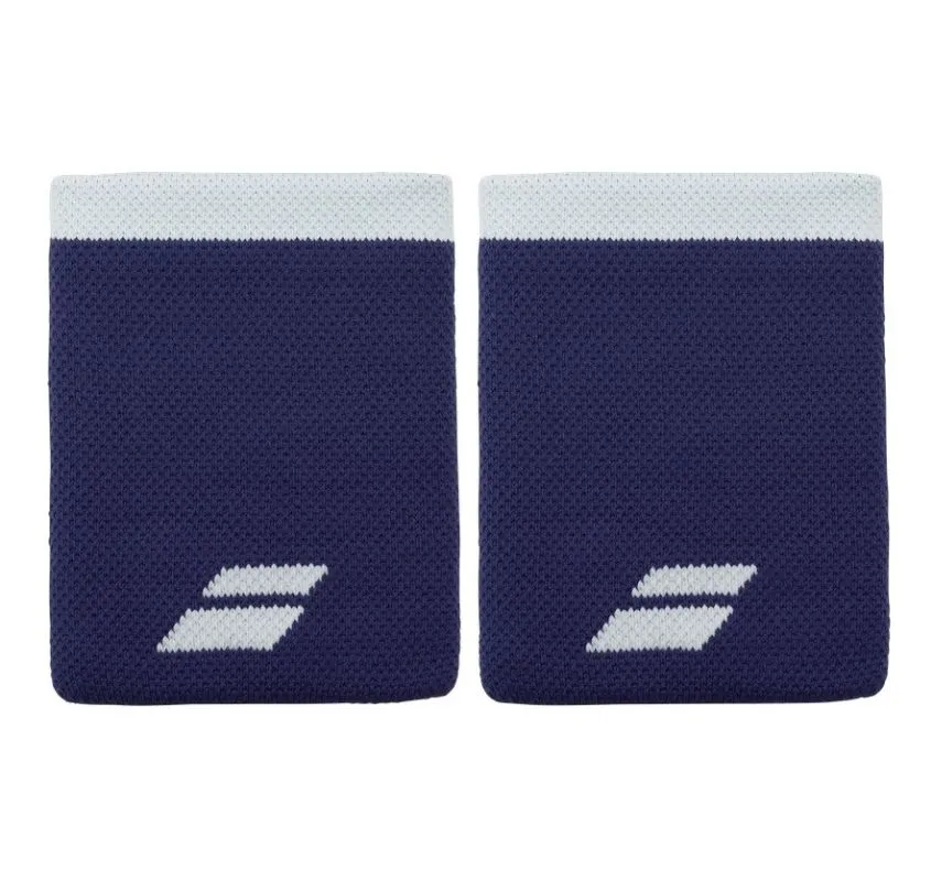Babolat Logo Jumbo Wristband 2P - illusion blue