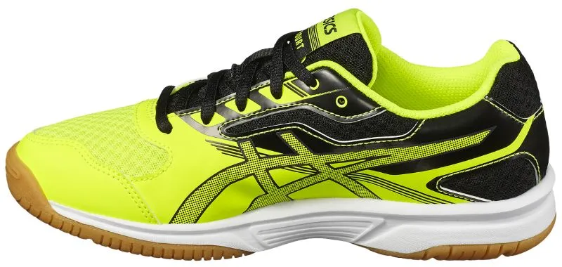 Asics UpCourt 2 GS - safety yellow/dark grey/black