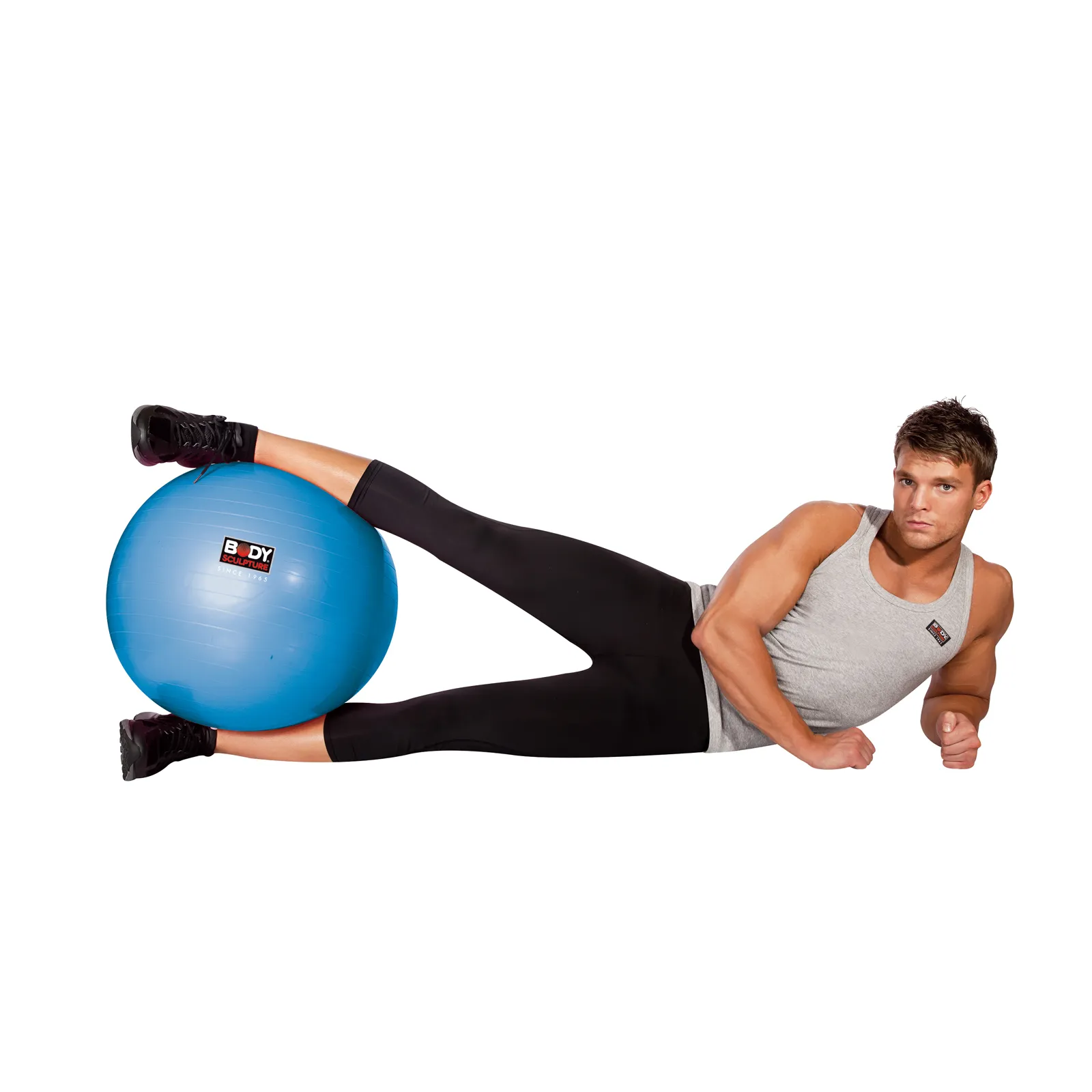 Body Sculpture Anti-Burst Gym Ball 75cm - blue