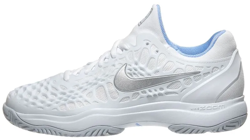 Nike WMNS Air Zoom Cage 3 - white/metallic silver