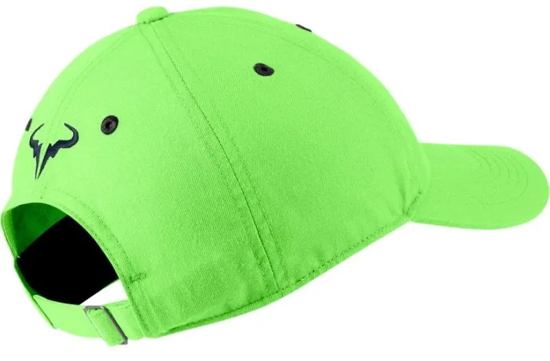 Nike Rafa U Aerobill H86 Cap - lime glow/obsidian