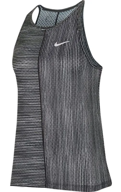 Nike Court Women's Printed Tennis Tank - black/white