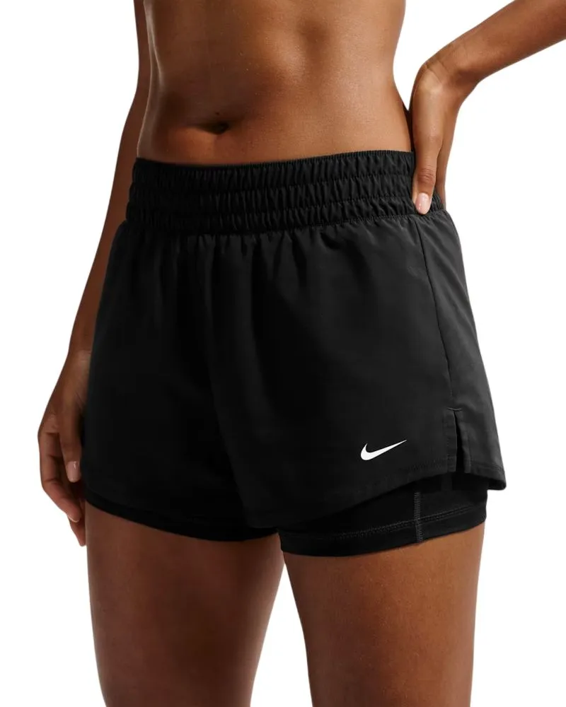 Nike Dri-Fit One 2-in-1 - black/white