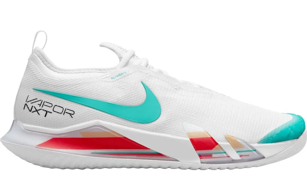 Nike React Vapor NXT - white/washed teal habanero/red Nike React Vapor NXT - white/washed teal habanero/red