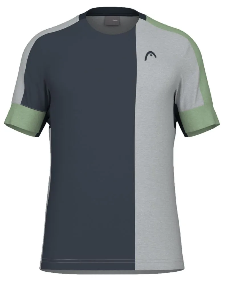 Head Play Tech T-Shirt - celery green/grey