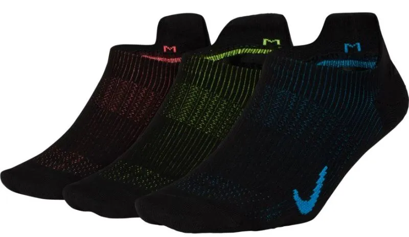 Nike Everyday Plus Lightweight - 3 pary/black/multi-color
