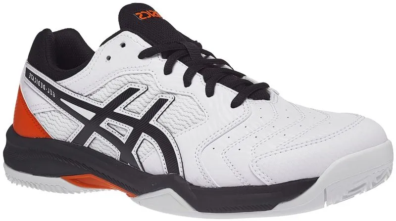 Asics Gel-Dedicate 6 Clay - white/black