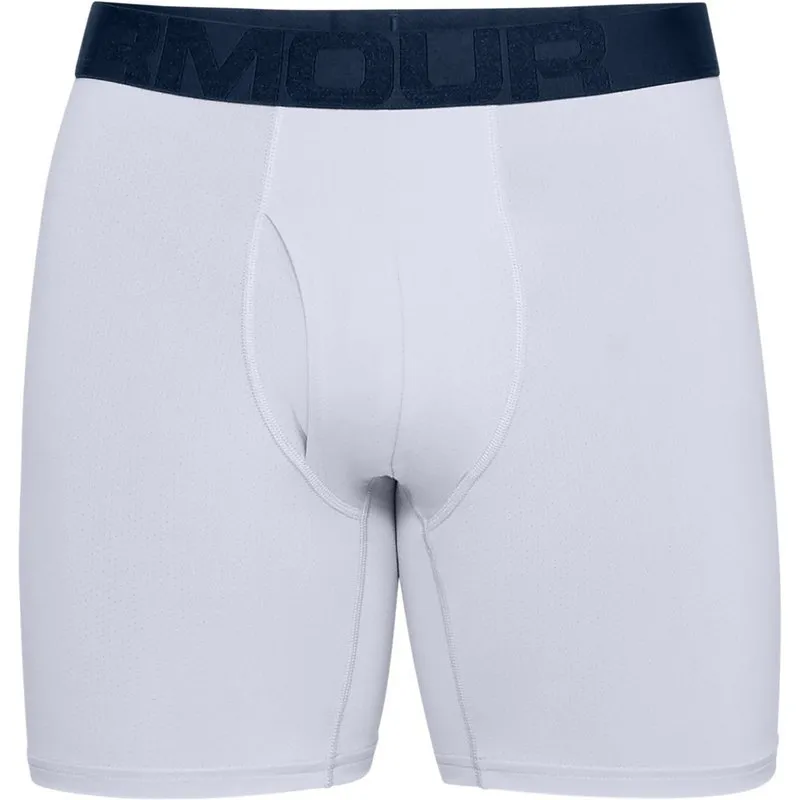 under-armour-tech-mesh-boxerjock-6in-2pack-navy-1 Under Armour Tech Mesh Boxerjock 6in 2Pack - navy