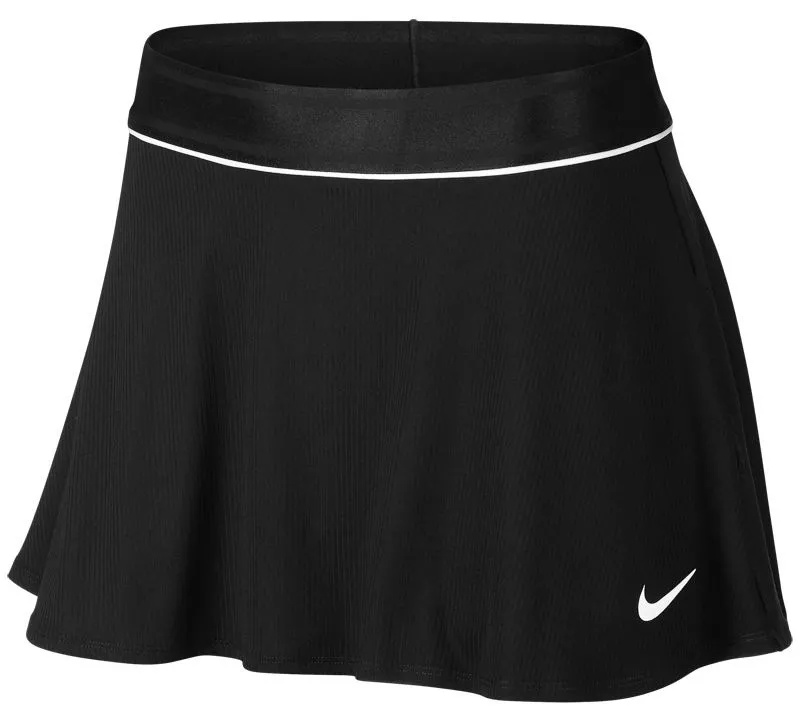 Nike Court Dry Flounce Skirt - black/white