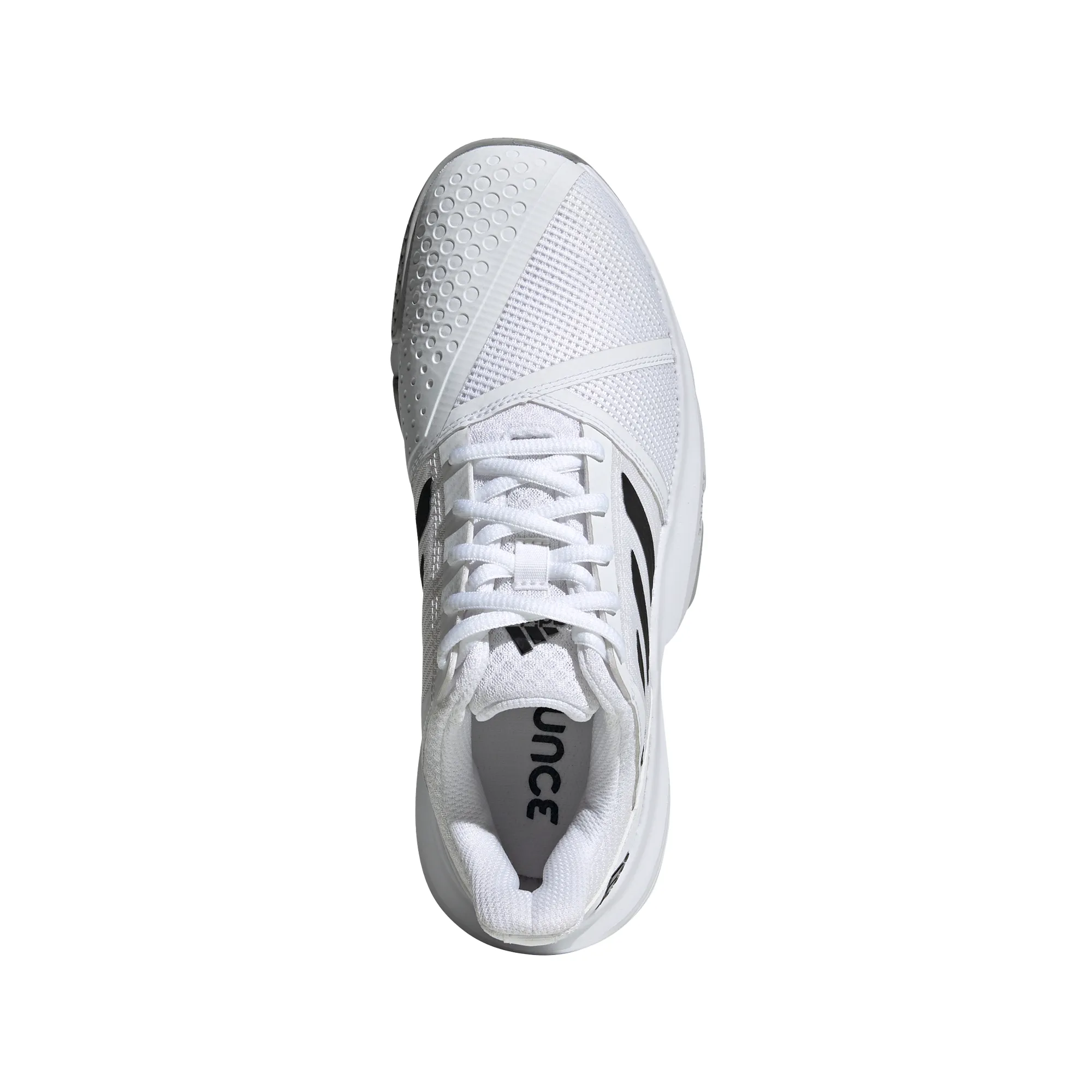 Adidas CourtJam Bounce W - white/core black/metallic silver