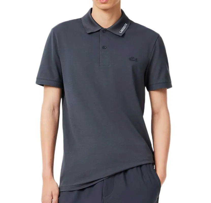 Lacoste Slim Fit Pique - dark grey