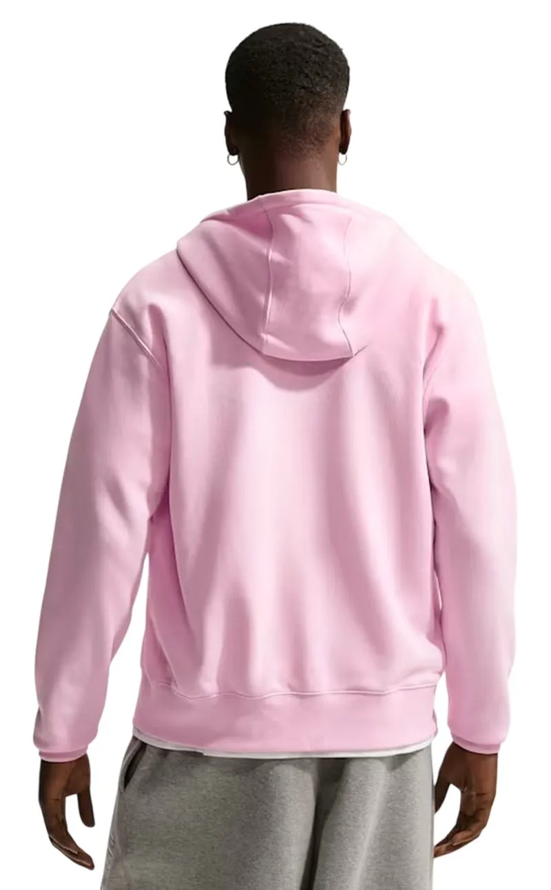 Nike Club Full-Zip Fleece - pink foam/white