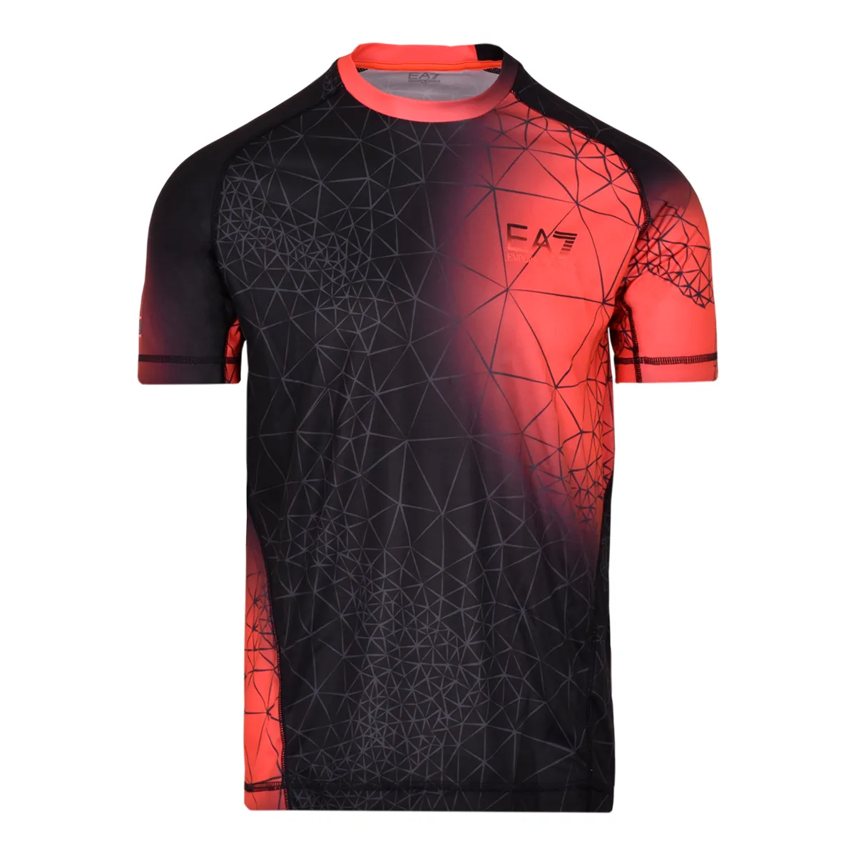 EA7 Man Jersey T-Shirt - fancy orange