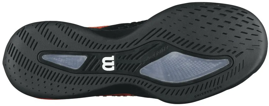 Wilson Rush Glide - black/tomato red/solar lime