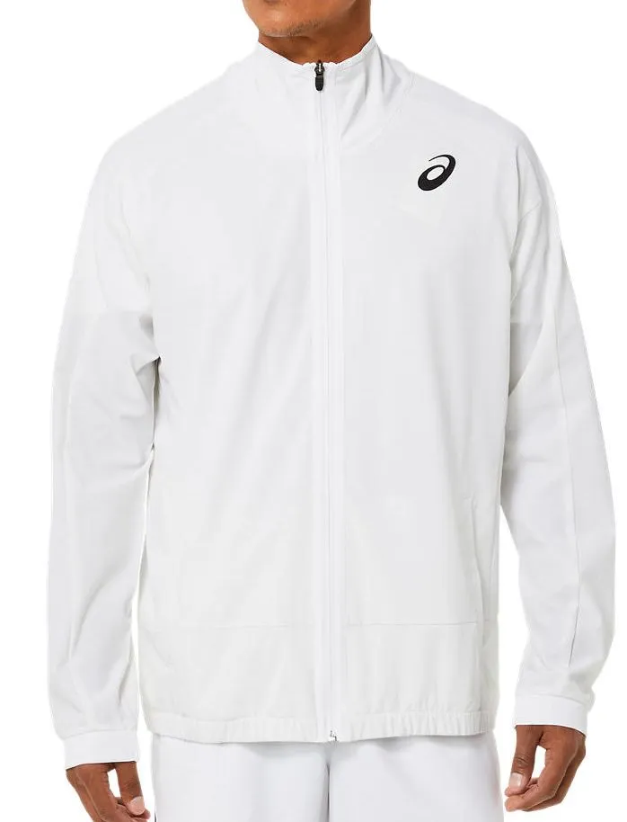 Asics Men Match Jacket - brilliant white Asics Men Match Jacket - brilliant white