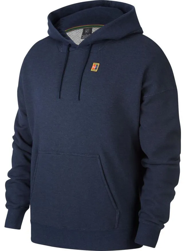 Nike Court Fleece Hoodie Heritage - obsidian/heather Nike Court Fleece Hoodie Heritage - obsidian/heather