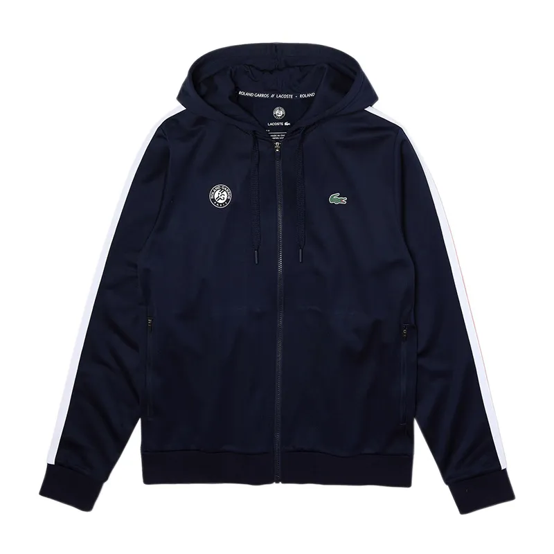 bluza-tenisowa-lacoste-hooded-jacket-roland-garros-m-navy-blue-white-s-1 Bluza Tenisowa Lacoste Hooded Jacket Roland Garros M - navy blue/white # S
