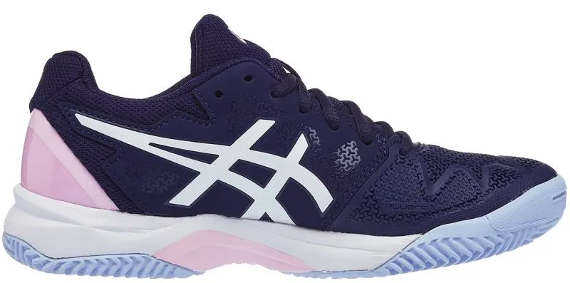 Asics Gel-Resolution 8 Clay GS - peacoat/cotton candy