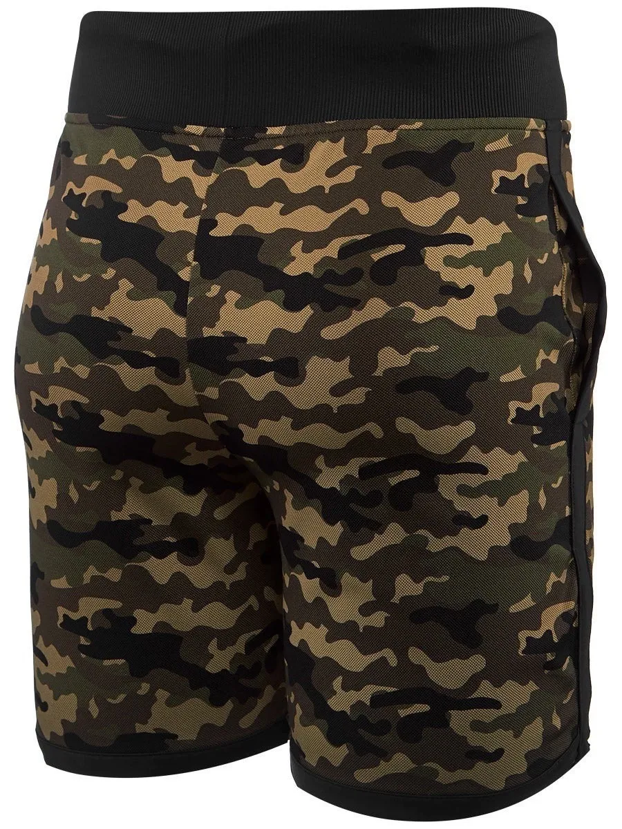Hydrogen Printed Tech Shorts - camouflage