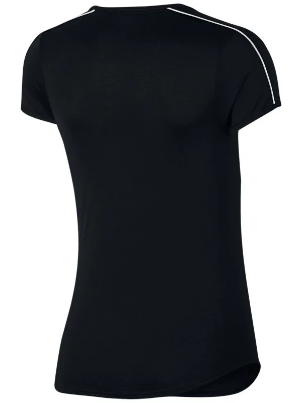 nike-court-dry-top-black-white-2 Nike Court Dry Top - black/white