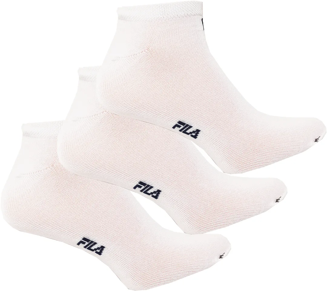 Fila invisible plain socks Mercerized cotton 3P