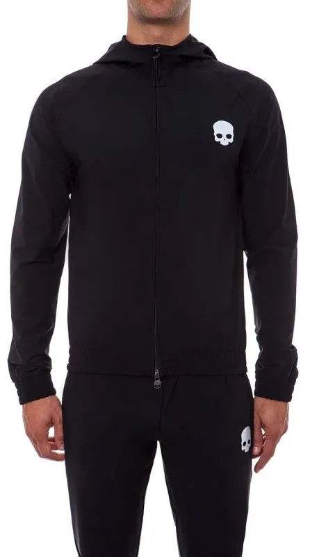 hydrogen-tech-fz-sweatshirt-skull-man-black-4 Hydrogen Tech FZ Sweatshirt Skull Man - black