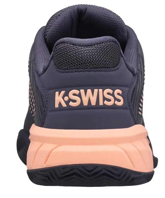 K-Swiss Hypercourt Express 2 HB Clay Junior - graystone/peach nectar