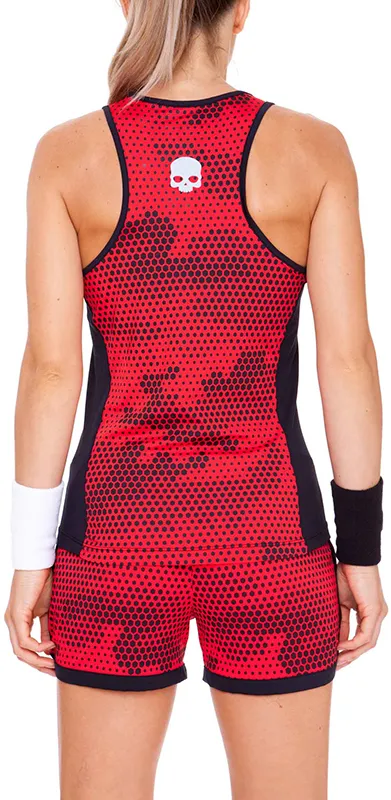 Hydrogen Tech Camo Tank Top - red camouflage
