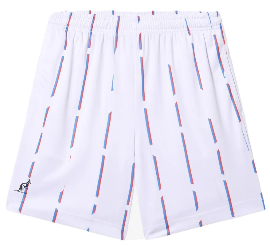 2uV5TzHI Australian Stripes Ace Short - bianco