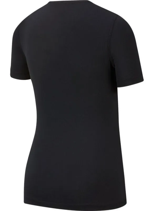 Nike Pro Top SS - black/white