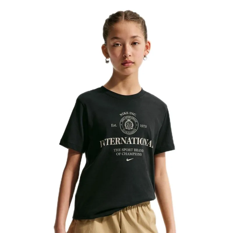 Nike Kids Sportwear Club Rules - black