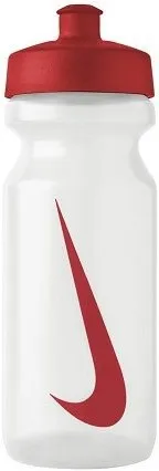 Bidon Nike Big Mouth Water Bottle 0,65L - clear/sport red/sport red