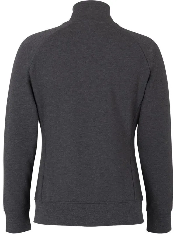 tecnifibre-lady-knit-jacket-black-heather-2 Tecnifibre Lady Knit Jacket - black heather