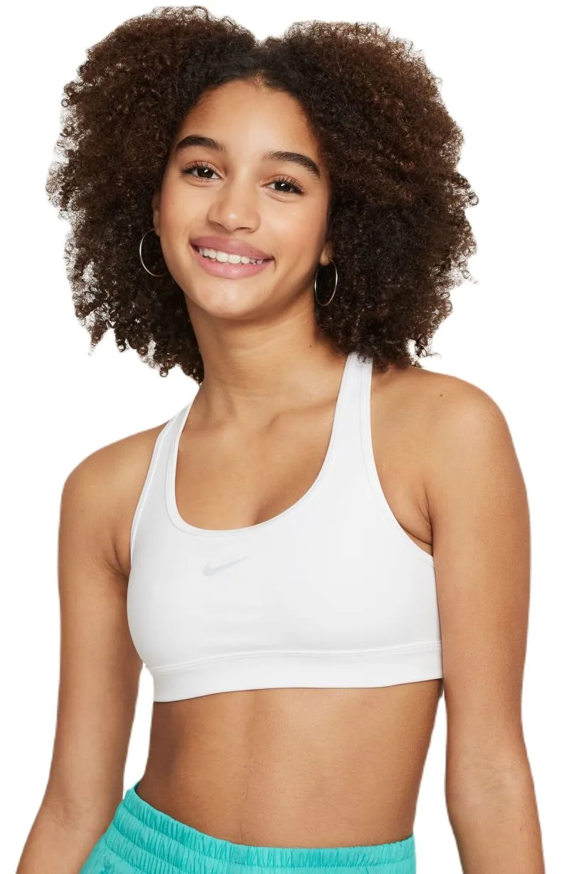 Nike Girls Swoosh Sports - white/pure platinum 