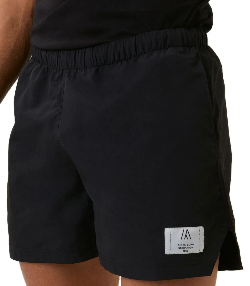 Björn Borg Stockholm Nylon Shorts M - black beauty Björn Borg Stockholm Nylon Shorts M - black beauty