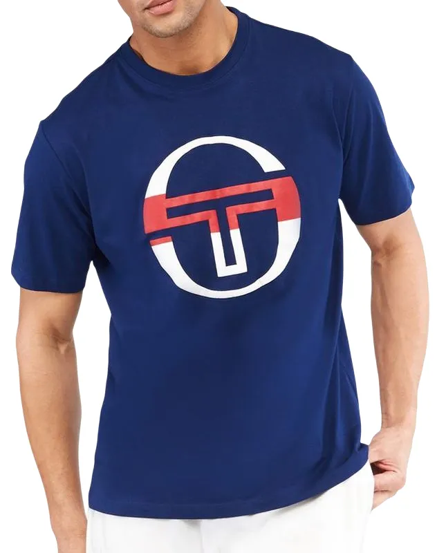 Sergio Tacchini Iberis T-shirt - navy/red