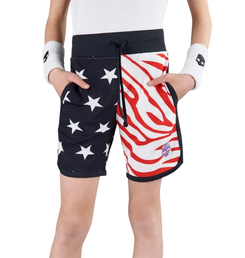 Hydrogen Star Shorts - blue navy/red