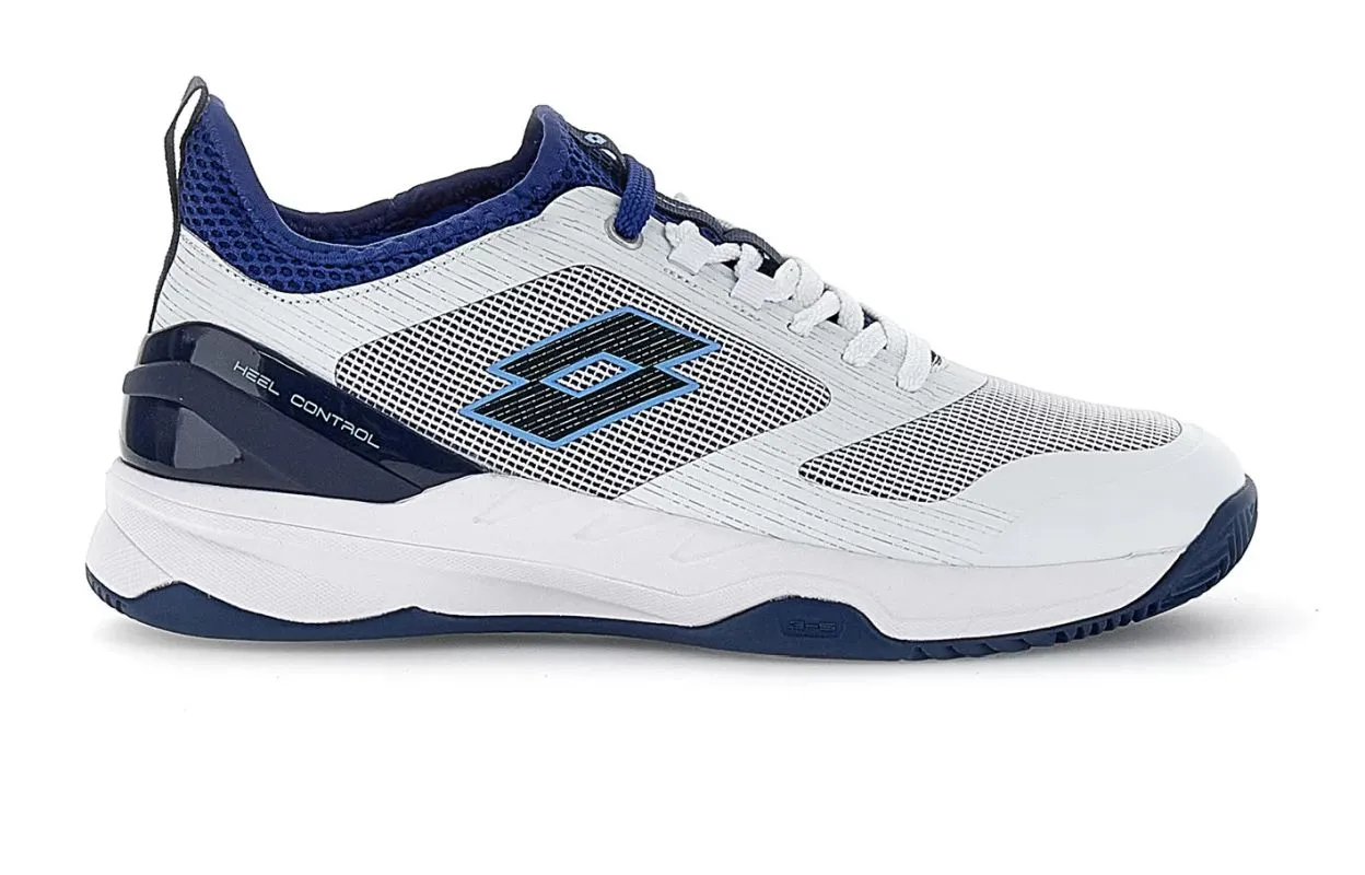 white213626 Lotto Mirage 200 Clay - all white/blue 295c/royal gem