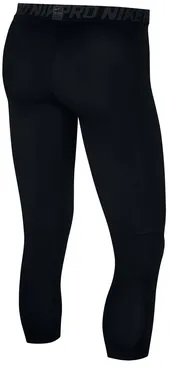 Nike Mens Pro Tight 3QT - black